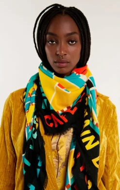 FoulardMonparis Noir 6 FoulardMonparis Noir -WeirdFish Clothing Shop monparis 2