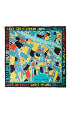 FoulardMonparis Noir