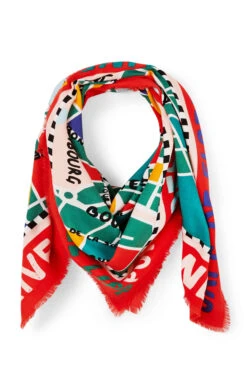 FoulardMonparis Rouge -WeirdFish Clothing Shop monparis 6