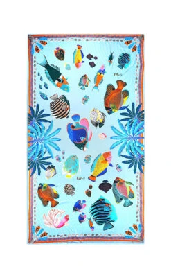 FoulardOcean Drive Bleu