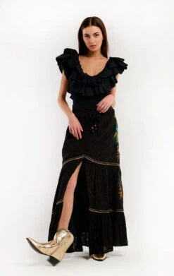 JupeOxane Noir -WeirdFish Clothing Shop oxane 8