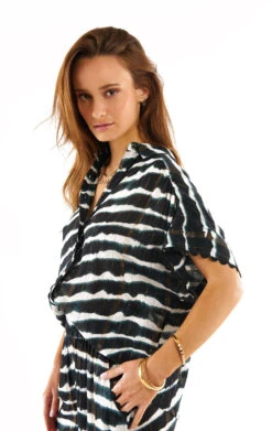 ChemiseRemi Noir -WeirdFish Clothing Shop remi 3