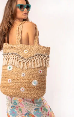 Sac CabasRiga Naturel -WeirdFish Clothing Shop riga 3