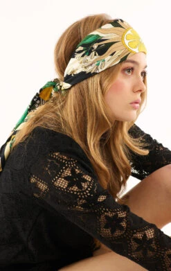 Foulard MediumSicily Noir