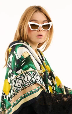 FoulardSicily Noir -WeirdFish Clothing Shop sicily 8