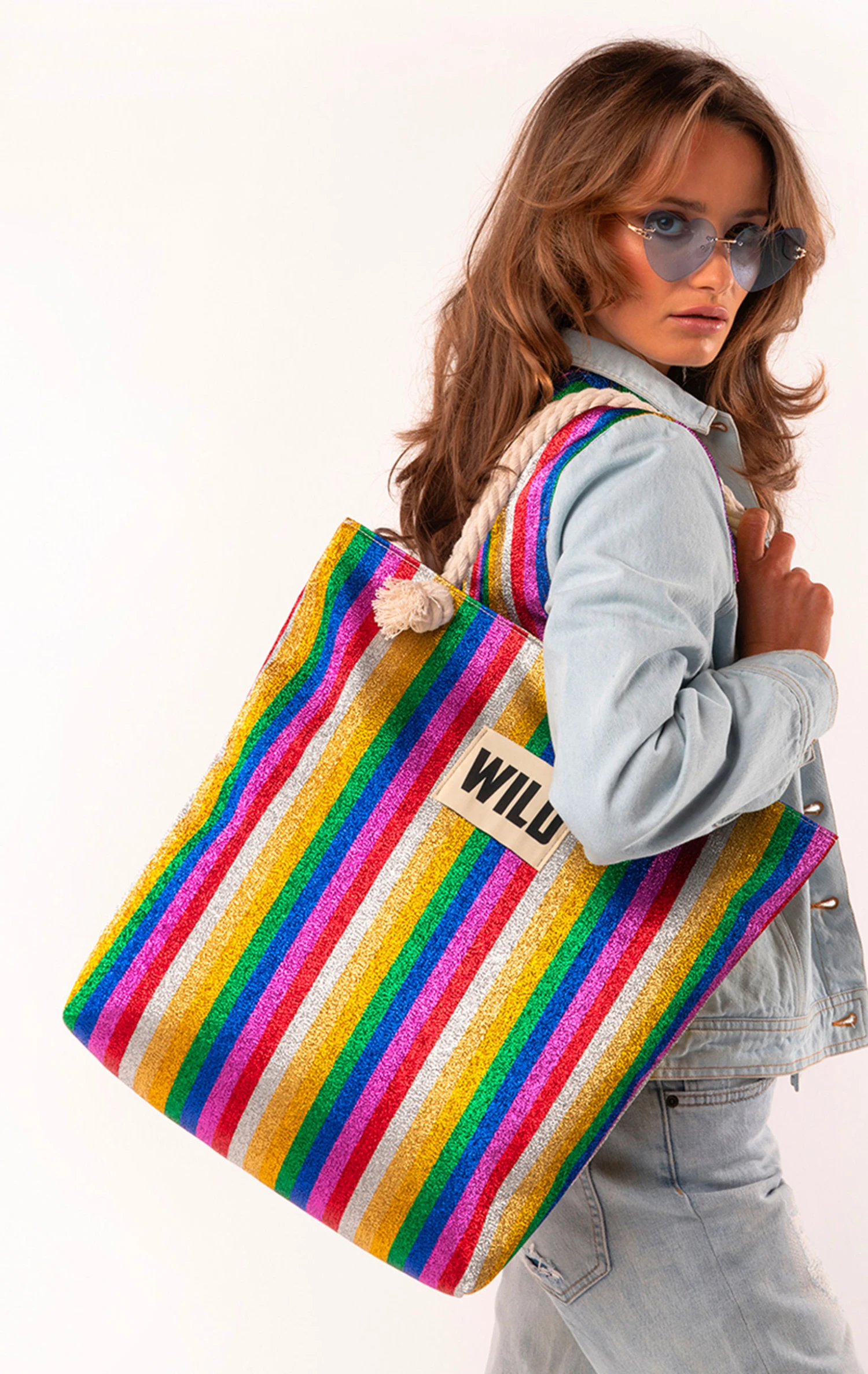 Sac CabasTaweva Multicolore 2 Sac CabasTaweva Multicolore - Image 2