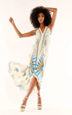 RobeVoila Comete Blanc -WeirdFish Clothing Shop voila comete blanc 2