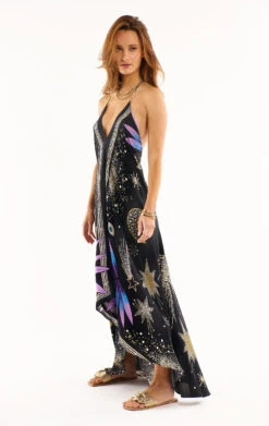 RobeVoila Comete Noir -WeirdFish Clothing Shop voila comete noir 2