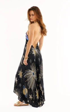 RobeVoila Comete Noir -WeirdFish Clothing Shop voila comete noir 3