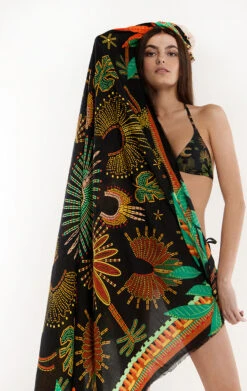 FoulardWakiza Noir -WeirdFish Clothing Shop wakiza 2