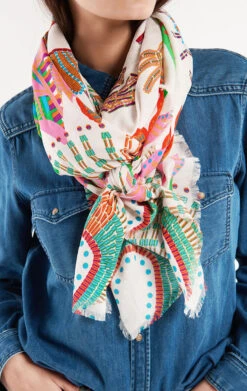 FoulardWakiza Beige -WeirdFish Clothing Shop wakiza 9