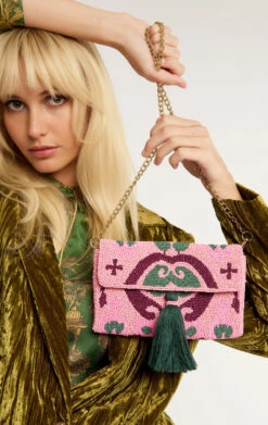 Sac à MainYsandre Rose 5 Sac à MainYsandre Rose -WeirdFish Clothing Shop ysandre 2