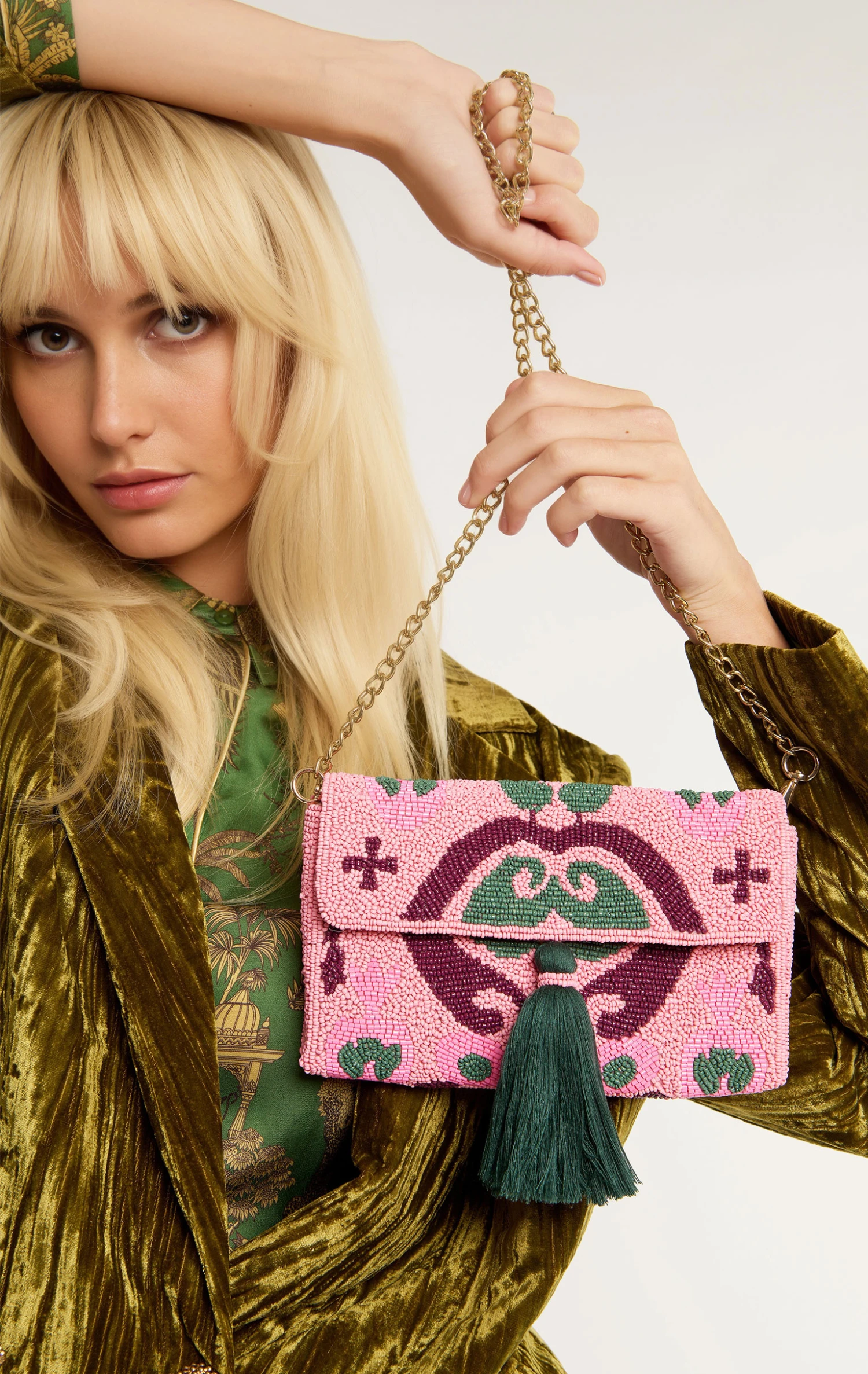 Sac à MainYsandre Rose 3 Sac à MainYsandre Rose - Image 3