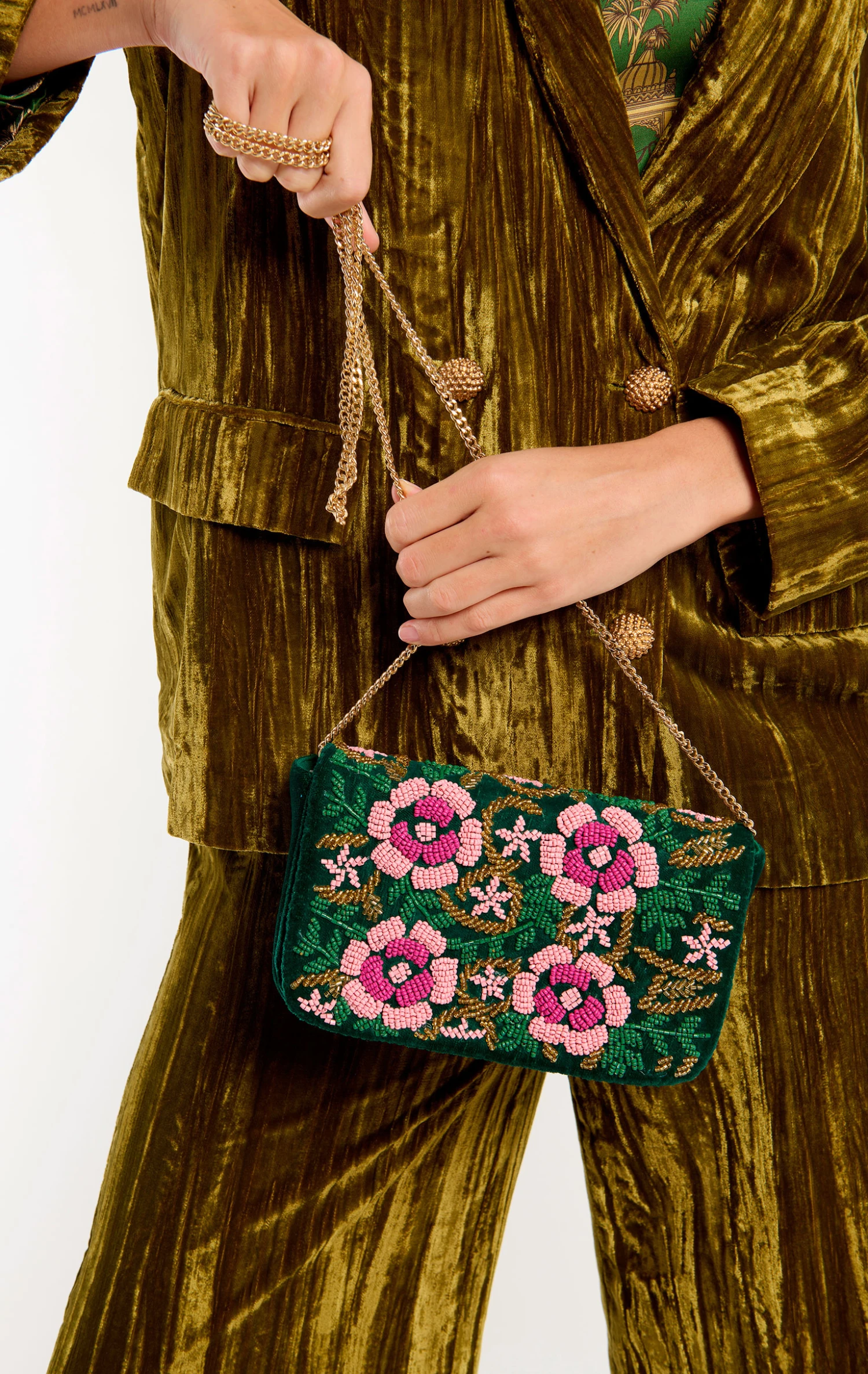 Sac à MainZakaria Vert 2 Sac à MainZakaria Vert - Image 2